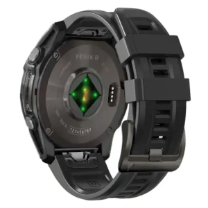 Pasek Tech-Protect Silicone Garmin Fenix 5s / 5s Plus / 6s / 6s Pro / 7s / 8 43mm Black