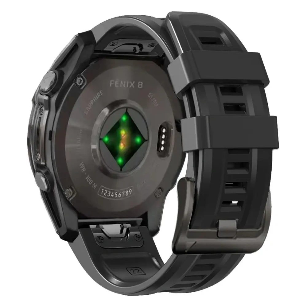 Hurtownia GSM - Tech-Protect Silicon Garmin Fenix 5s / 5s Plus / 6s / 6s Pro / 7s / 8 43mm Negru - THP3293 - {ean13} - Hurt