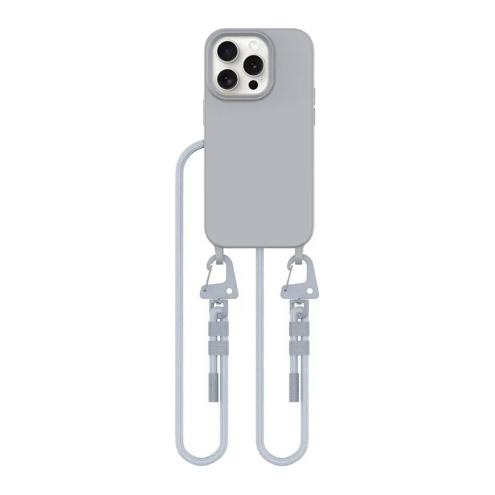 Hurtownia GSM - Etui Tech-Protect Magnecklace MagSafe Apple iPhone 15 Pro Crayon Grey - THP3299 - {ean13} - Hurt