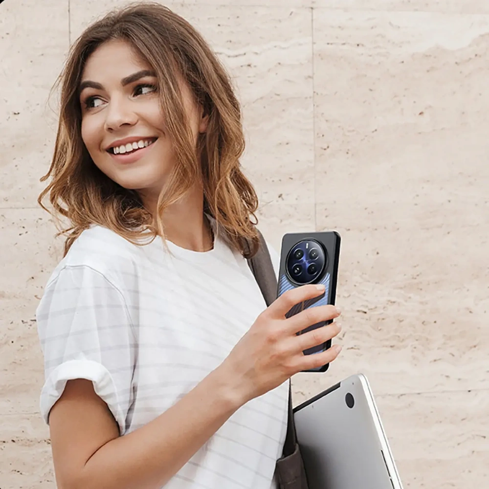 Hurtownia GSM - Pouzdro Dux Ducis Aimo pro Realme 12 Pro / 12 Pro+ Plus černé - DDS2000 - {ean13} - Hurt