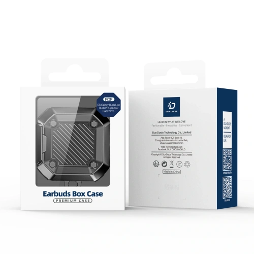 Etui Dux Ducis SECG Samsung Galaxy Buds Live / Buds Pro / Buds 2 / Buds 2 Pro czarne