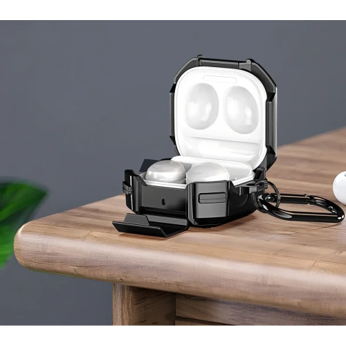 Etui Dux Ducis SECG Samsung Galaxy Buds Live / Buds Pro / Buds 2 / Buds 2 Pro czarne