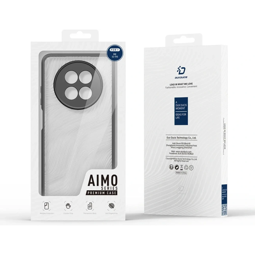 Hurtownia GSM - Dux Ducis Aimo Realme 12 / 12x 5G fekete - DDS2007 - {ean13} - Hurt