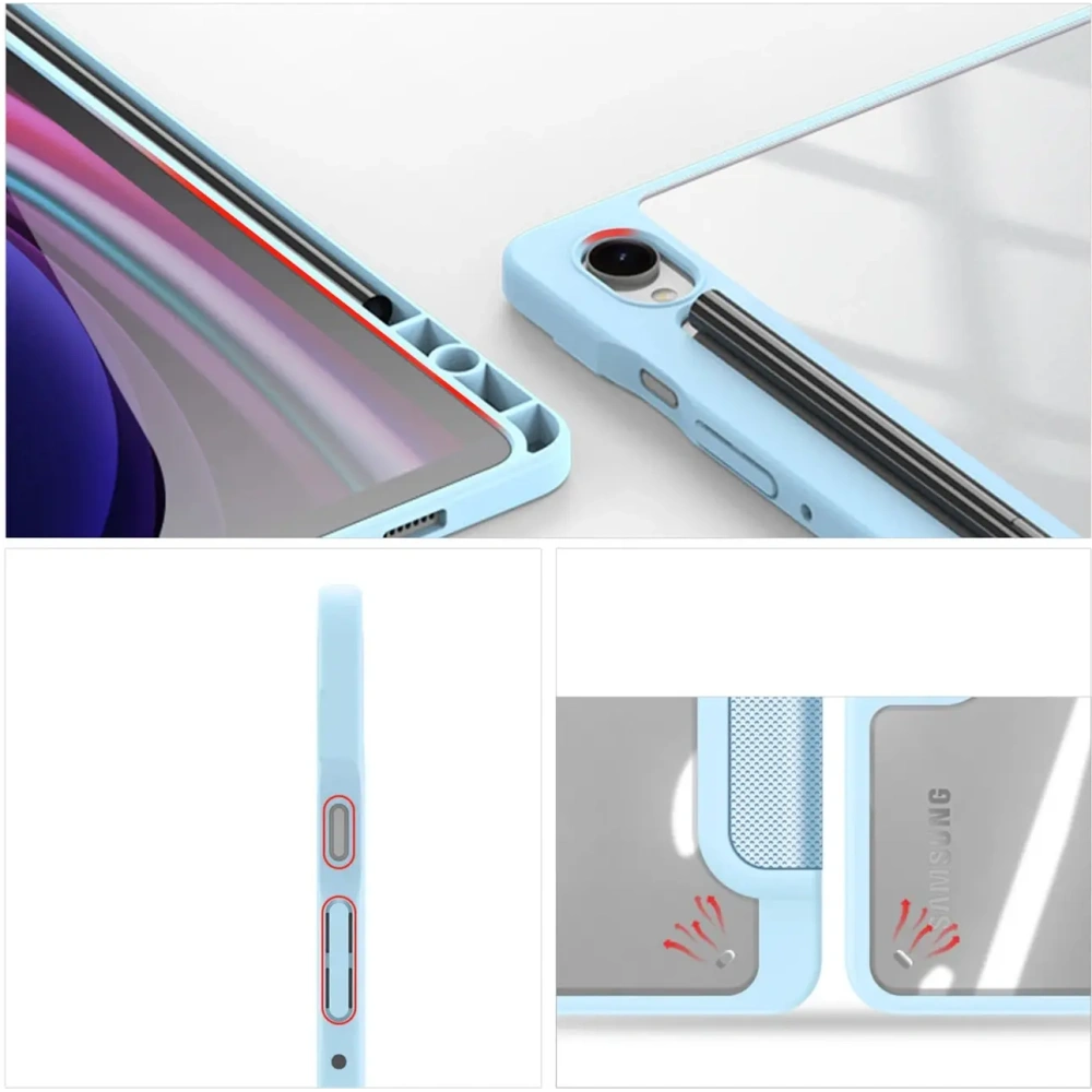 Hurtownia GSM - Etui Dux Ducis Toby Samsung Galaxy Tab S9 / S9 FE modré - DDS2008 - {ean13} - Hurt