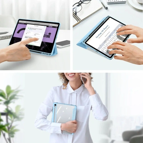 Etui Dux Ducis Toby Samsung Galaxy Tab S9 / S9 FE niebieskie