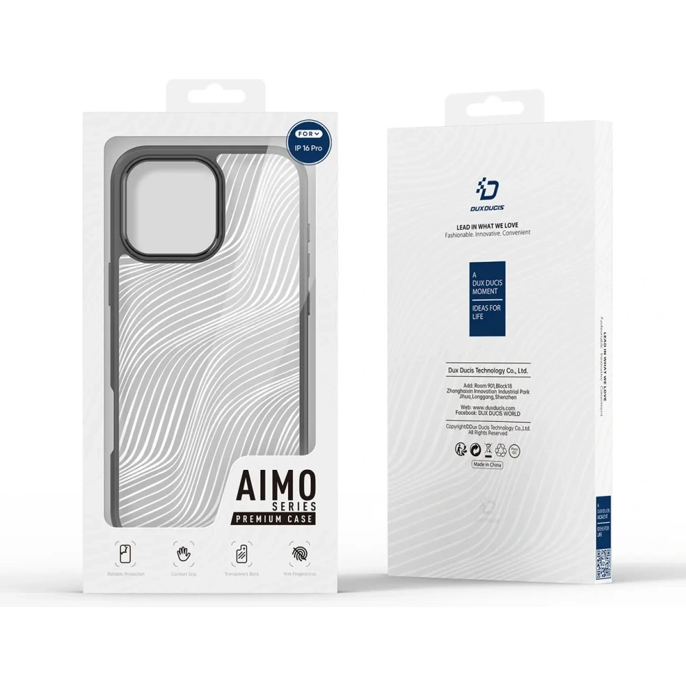 Hurtownia GSM - Etui Dux Ducis Aimo Apple iPhone 16 Pro Max černé - DDS2009 - {ean13} - Hurt