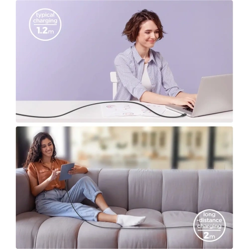 Kabel Joyroom Multi-Color Series A14 USB-C / Lightning 20W 1.2m czarny