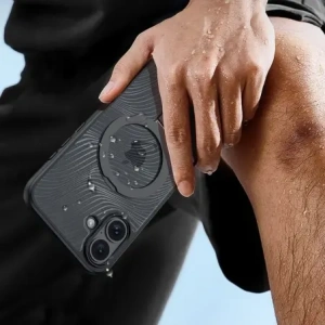 Hurtownia GSM - Etui s podstavcem Dux Ducis Aimo Mag MagSafe Apple iPhone 16 černé - DDS2011 - {ean13} - Hurt