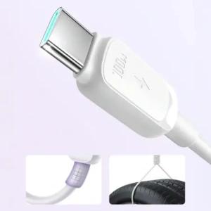 Hurtownia GSM - Joyroom Több színű A14 kábel USB-C / USB-C 100W 1.2m fehér - JYR1057 - {ean13} - Hurt