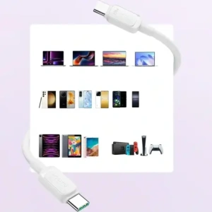 Hurtownia GSM - Joyroom Több színű A14 kábel USB-C / USB-C 100W 1.2m fehér - JYR1057 - {ean13} - Hurt