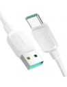 Joyroom Többszínű A14 kábel USB-A / USB-C 3A 1.2m fehér