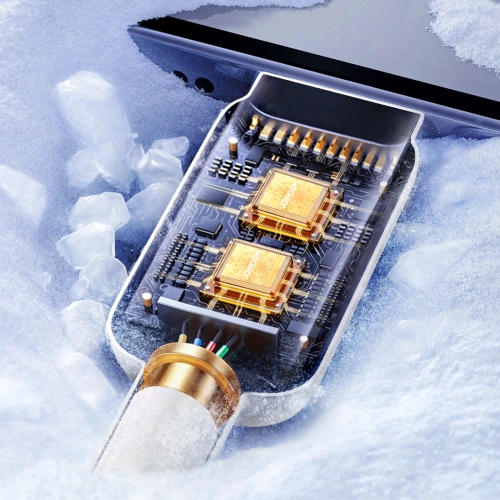 Kabel Joyroom Multi-Color Series A14 USB-A / USB-C 3A 1.2m biały