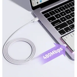Hurtownia GSM - Joyroom Többszínű A14 kábel USB-A / USB-C 3A 1.2m fehér - JYR1058 - {ean13} - Hurt