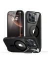 ESR Classic Hybrid Kickstand HaloLock MagSafe & gehärtetes Glas Apple iPhone 16 Pro klar/schwarz
