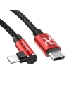 Hurtownia GSM - Kabel kątowy USB-C do Lightning PD Baseus MVP Elbow, 18W, 1m (czerwony) - BSU1126RED - {ean13} - Hurt