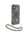 Hurtownia GSM - Etui Guess GUHMP16SHCPOFPA Apple iPhone 16 hardcase IML Flowers Allover Electro With Pearl Strap MagSafe zielony/green - GUE3637 - {ean13} - Hurt