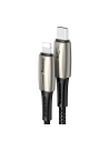 Hurtownia GSM - Kabel USB-C do Lightning PD Baseus Waterdrop z diodą LED, 18W, 1,3m (czarny) - BSU1129BLK - {ean13} - Hurt