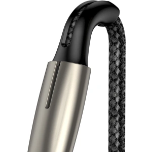 Kabel USB-C do Lightning PD Baseus Waterdrop z diodą LED, 18W, 1,3m (czarny)