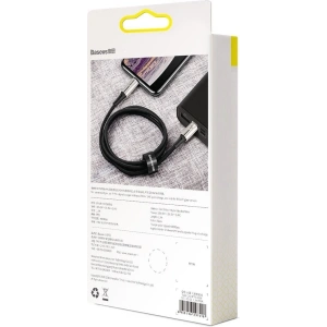 Kabel USB-C do Lightning PD Baseus Waterdrop z diodą LED, 18W, 1,3m (czarny)