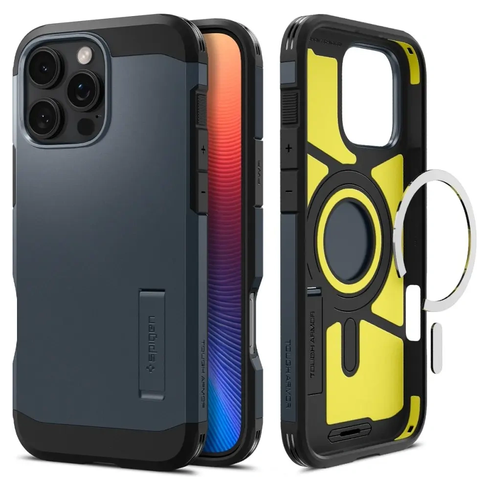Hurtownia GSM - Spigen Tough Armor Mag MagSafe Apple iPhone 16 Pro Max Fém Slate - SPN16487 - {ean13} - Hurt