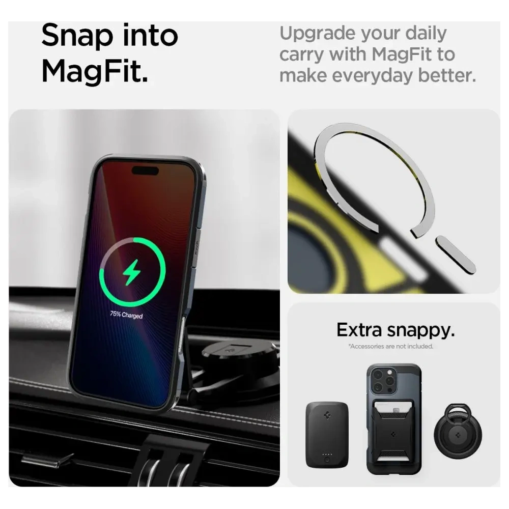 Hurtownia GSM - Spigen Tough Armor Mag MagSafe Apple iPhone 16 Pro Max Fém Slate - SPN16487 - {ean13} - Hurt