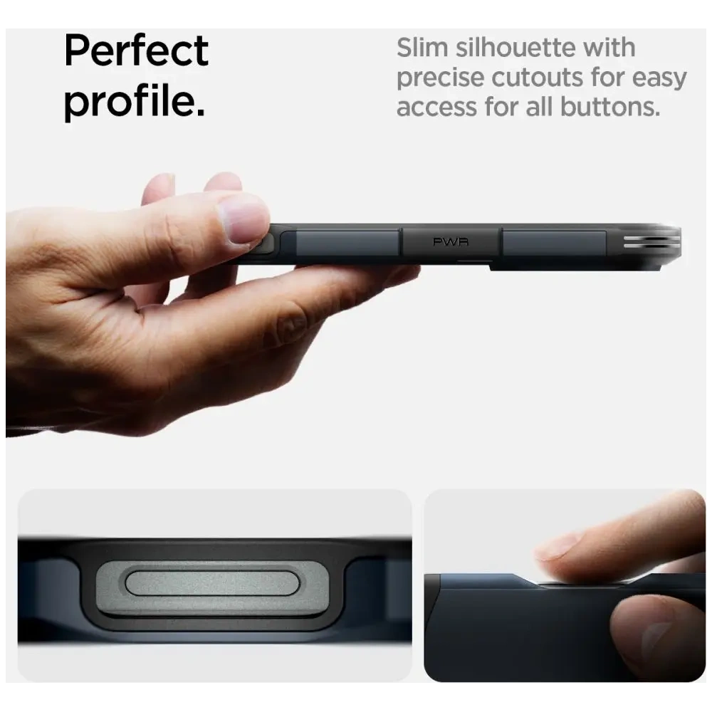 Hurtownia GSM - Spigen Tough Armor Mag MagSafe Apple iPhone 16 Pro Max Metall-Schiefer - SPN16487 - {ean13} - Hurt