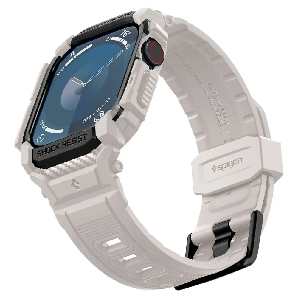 Hurtownia GSM - Spigen Rugged Armor Pro Apple Watch 10 46mm Dune Beige - SPN16488 - {ean13} - Hurt