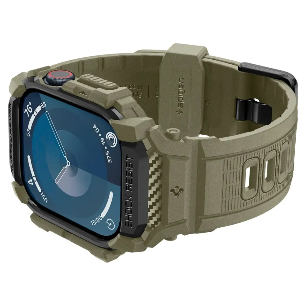 Hurtownia GSM - Etui Spigen Rugged Armor Pro Apple Watch 10 46mm Vintage Khaki - SPN16489 - {ean13} - Hurt