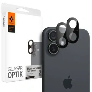 Wholesale Spigen GLAS.tR Ez Fit Optik Pro Camera Protector Apple iPhone 16 / 16 Plus Black [2 PACK] - SPN16490 - {ean13} - Hurt