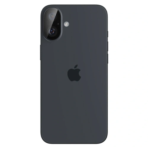 Szkło hartowane na aparat Spigen GLAS.tR Ez Fit Optik Pro Camera Protector Apple iPhone 16 / 16 Plus Black [2 PACK]