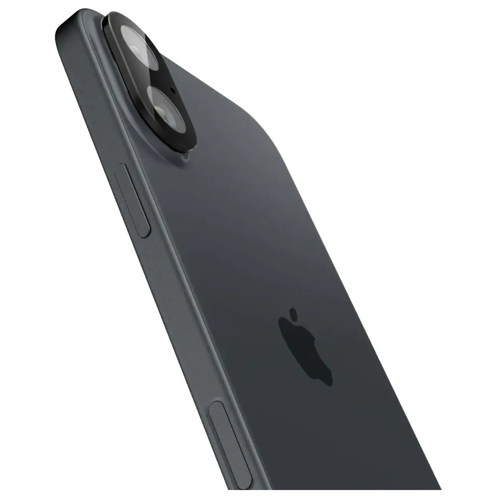Hurtownia GSM - Spigen GLAS.tR Ez Fit Optik Pro Kamera Védő Apple iPhone 16 / 16 Plus Fekete [2 CSOMAG] - SPN16490 - {ean13} - Hurt