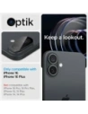 Hurtownia GSM - Spigen GLAS.tR Ez Fit Optik Pro Kamera Védő Apple iPhone 16 / 16 Plus Fekete [2 CSOMAG] - SPN16490 - {ean13} - Hurt