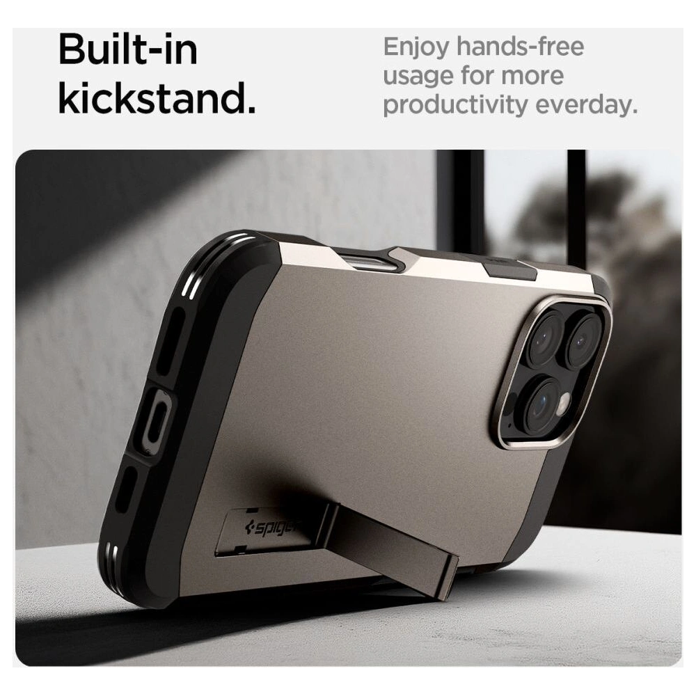 Hurtownia GSM - Spigen Tough Armor Mag MagSafe Apple iPhone 16 Pro Max Gunmetal - SPN16486 - {ean13} - Hurt