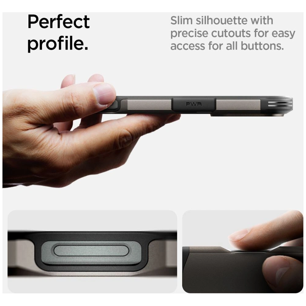 Hurtownia GSM - Spigen Tough Armor Mag MagSafe Apple iPhone 16 Pro Max Gunmetal - SPN16486 - {ean13} - Hurt