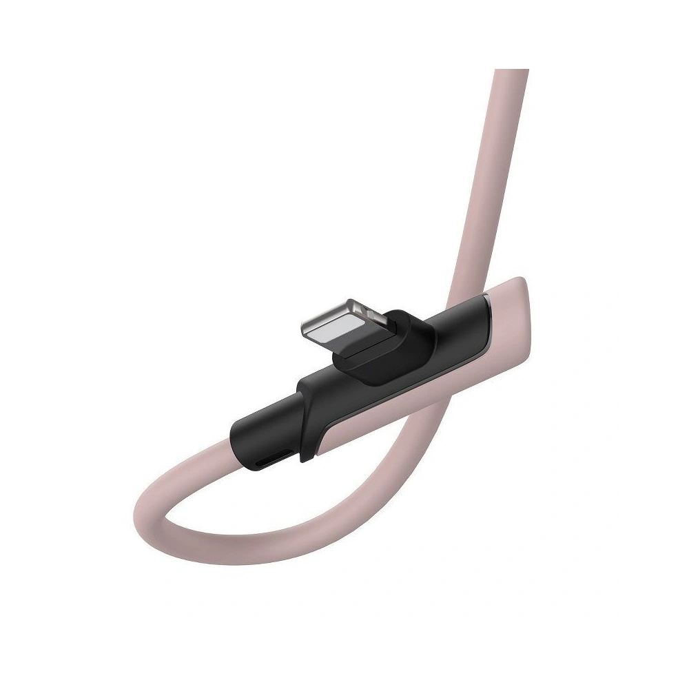 Wholesale Baseus Colourful Elbow Type-C to iP Cable PD 18W 1.2m Pink - BSU1134PNK - {ean13} - Hurt