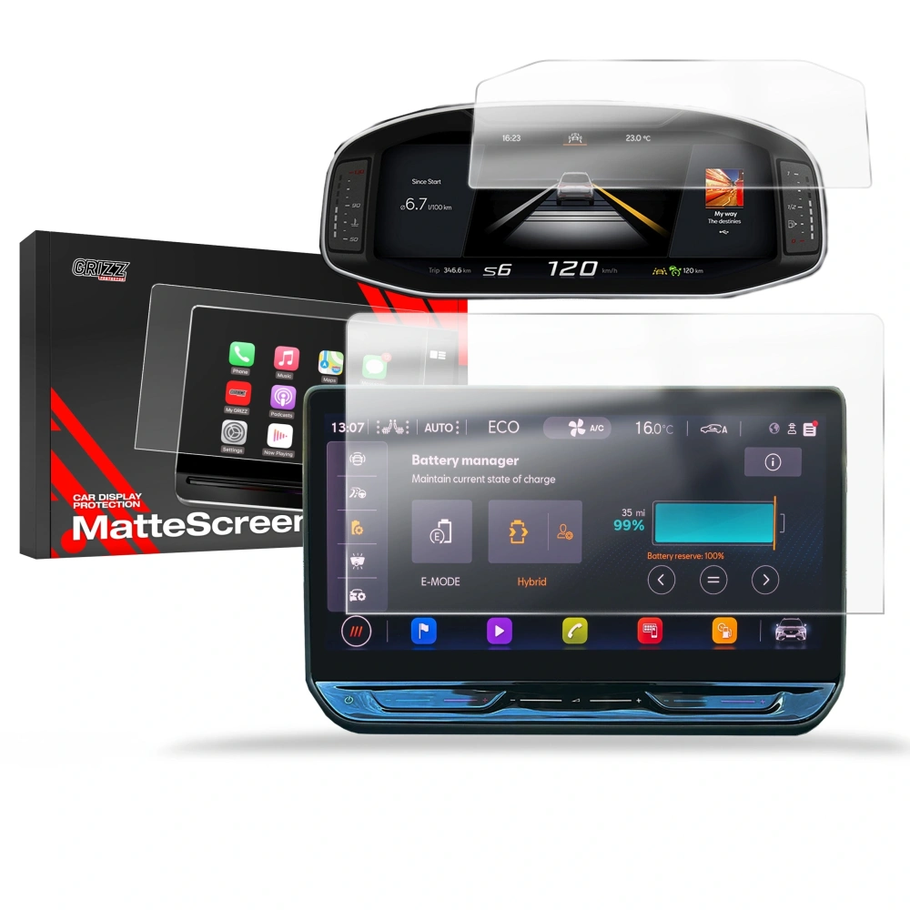 Hurtownia GSM - Matt GrizzGlass Autódisplay Védő Cupra Terramar 12,9" 2024 [2in1] - GRZ11610 - {ean13} - Hurt