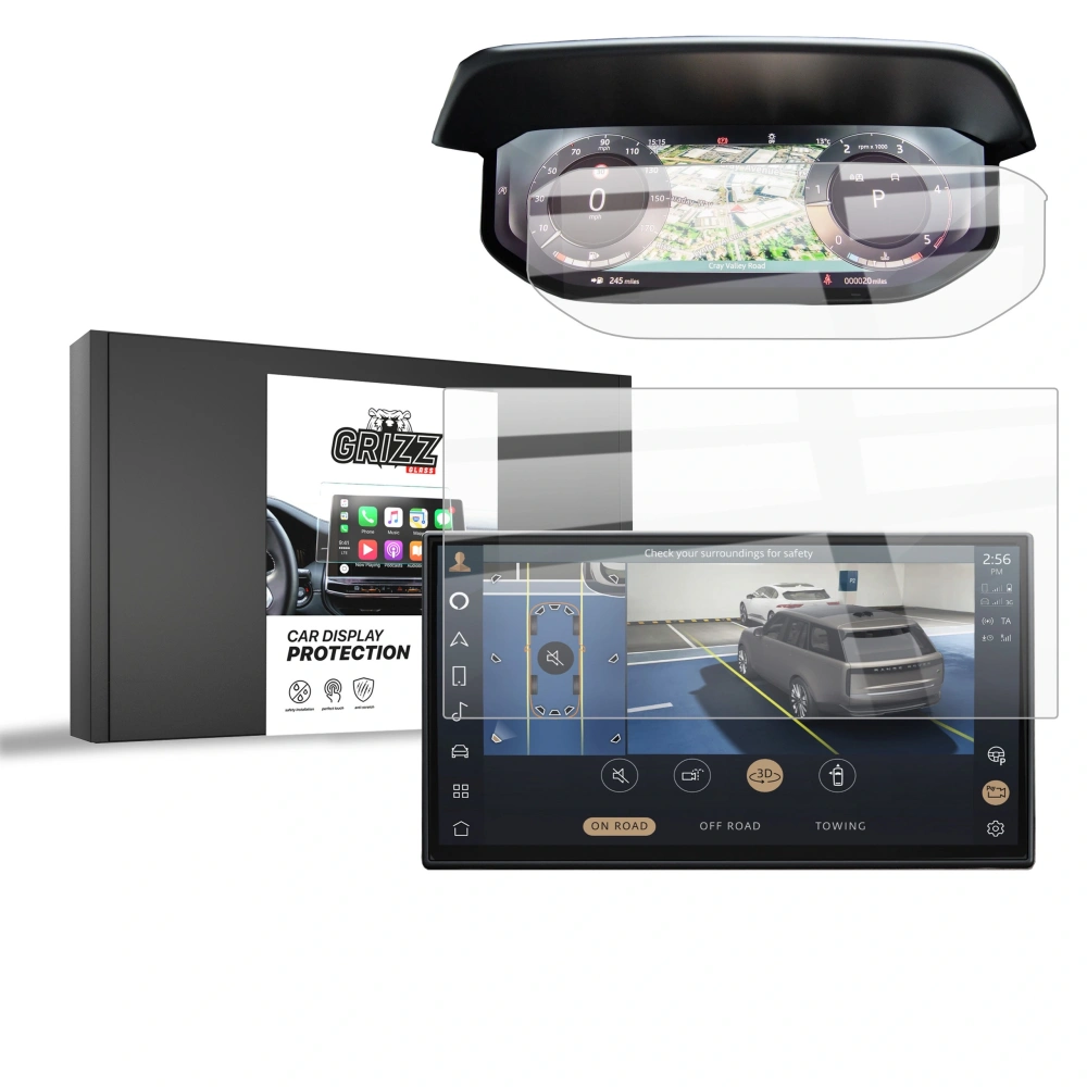 Hurtownia GSM - Folia keramická GrizzGlass CarDisplay Protection pro Range Rover 5 2021-2024 [2w1] - GRZ11611 - {ean13} - Hurt