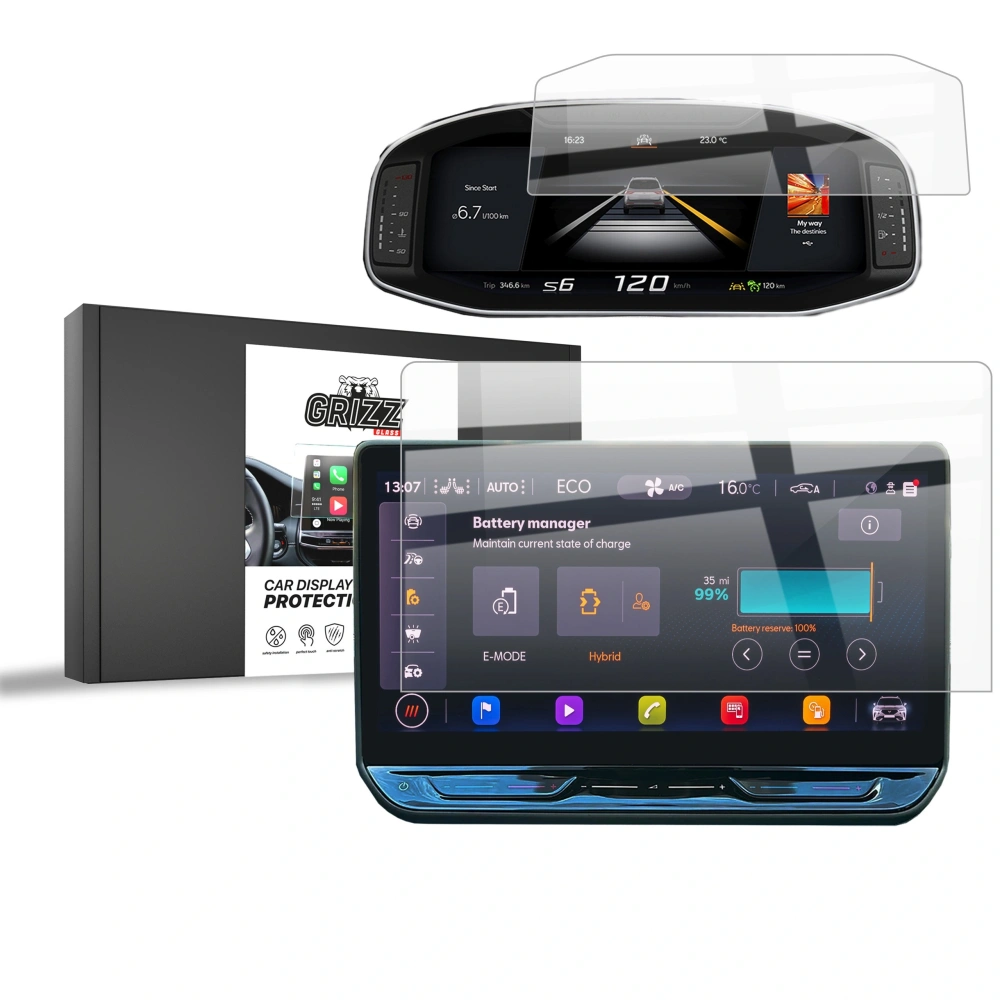 Wholesale Ceramic GrizzGlass CarDisplay Protection Cupra Terramar 12,9" 2024 [2in1] - GRZ11627 - {ean13} - Hurt