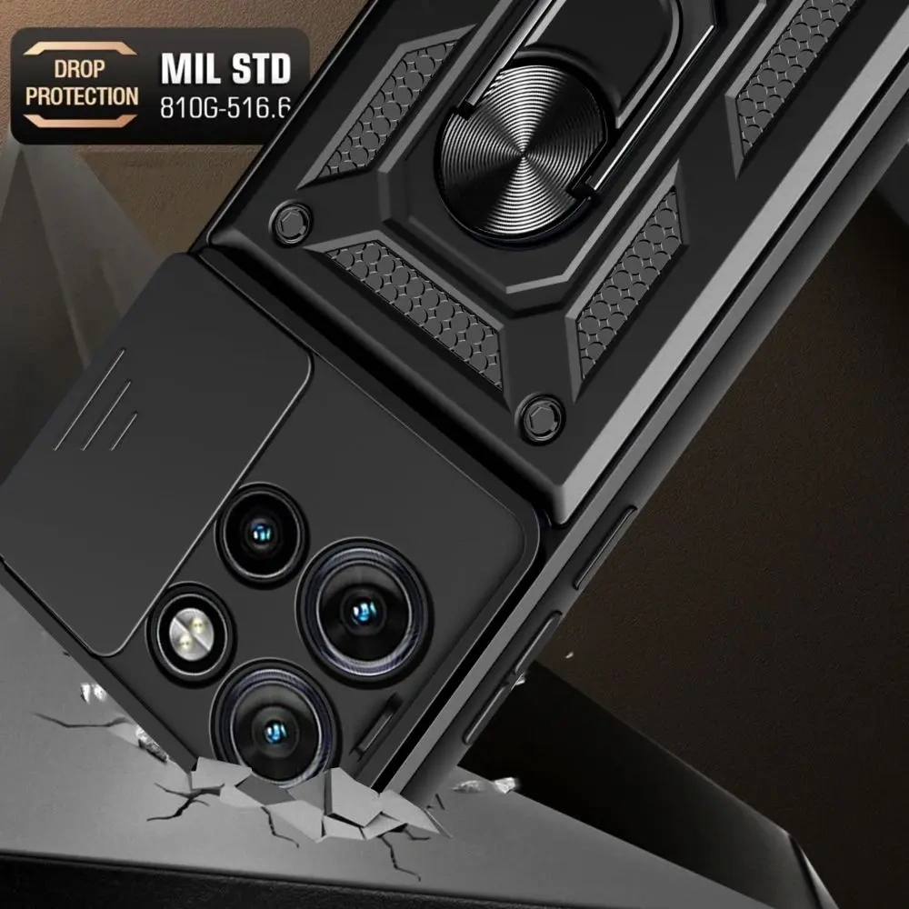 Wholesale Tech-Protect Camshield Pro Motorola Edge 50 Neo Black - THP3310 - {ean13} - Hurt