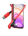 Hurtownia GSM - Kabel kątowy USB-C do Lightning Baseus Colourful, PD, 18W, 1.2m (czerwony) - BSU1137RED - {ean13} - Hurt