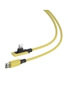 Hurtownia GSM - Kabel kątowy USB-C do Lightning Baseus Colourful, PD, 18W, 1.2m (żółty) - BSU1138YEL - {ean13} - Hurt