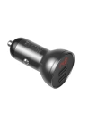 Hurtownia GSM - Ładowarka samochodowa Baseus z wyświetlaczem 24W + kabel USB 3w1 Baseus Three Primary Colors 1,2m - BSU1139 - {ean13} - Hurt