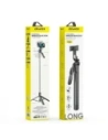 Wholesale AWEI X56 selfie stick aluminum alloy black - AWEI227 - {ean13} - Hurt