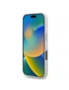 Hurtownia GSM - Guess GUHCP16SP4TDSCPP Apple iPhone 16 kemény tok Bőr Fém Logó Strassz Keresztpántos rózsaszín - GUE004053 - {ean13} - Hurt
