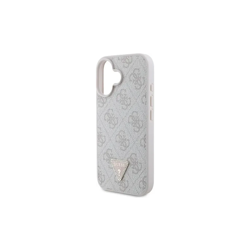 Hurtownia GSM - Guess GUHCP16SP4TDSCPP Apple iPhone 16 Hartschale Leder Metall Logo Strass Umhängetasche pink - GUE004053 - {ean13} - Hurt