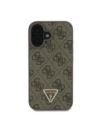 Hurtownia GSM - Etui Guess GUHCP16SP4TDSCPW Apple iPhone 16 hardcase Kožené Metal Logo Strass Crossbody hnědá/brown - GUE004051 - {ean13} - Hurt