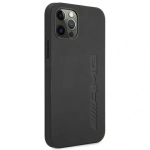 Hurtownia GSM - Etui AMG AMHCP12LDOLBK Apple iPhone 12 Pro Max hardcase Leather Hot Stamped černá/black - MRS102 - {ean13} - Hurt