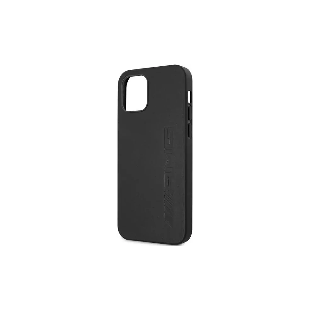 Hurtownia GSM - Etui AMG AMHCP12LDOLBK Apple iPhone 12 Pro Max hardcase Leather Hot Stamped černá/black - MRS102 - {ean13} - Hurt