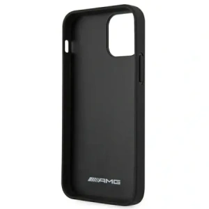 Hurtownia GSM - Etui AMG AMHCP12LDOLBK Apple iPhone 12 Pro Max hardcase Leather Hot Stamped černá/black - MRS102 - {ean13} - Hurt