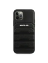 Hurtownia GSM - Etui AMG AMHCP12LGSEBK Apple iPhone 12 Pro Max hardcase kožené s raženými liniemi černé/black - MRS103 - {ean13} - Hurt